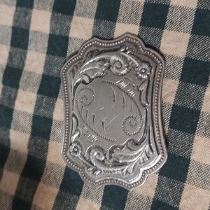 Western Filigree Scroll Belt Buckle